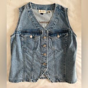 Universal Thread Light Blue Denim Vest